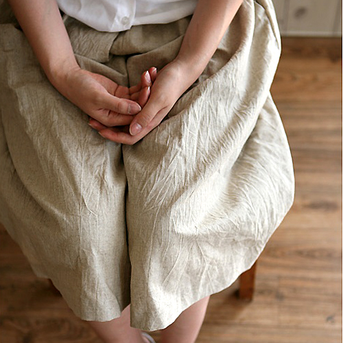 NE/Pattern - Pants 02]Culotte Pocket Pants