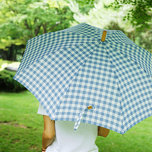 IN.나무자동우산 Les Parapluies(블루)