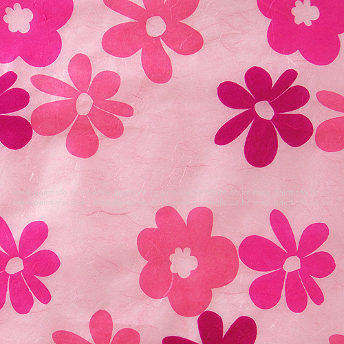 패턴한지-난꽃지3 핑크