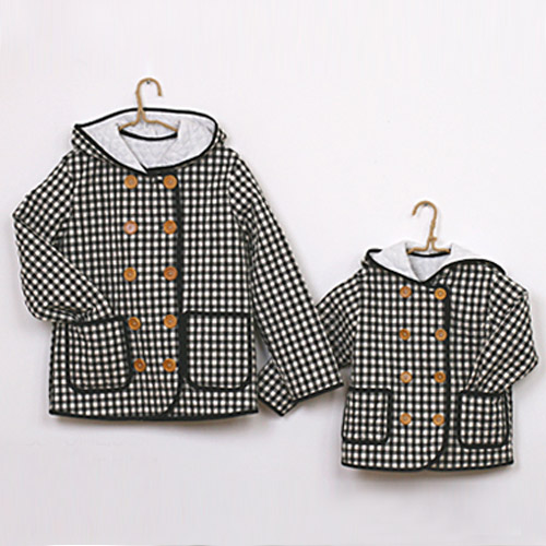 NE/pattern - Jacket 01] Quilt Jacket - child
