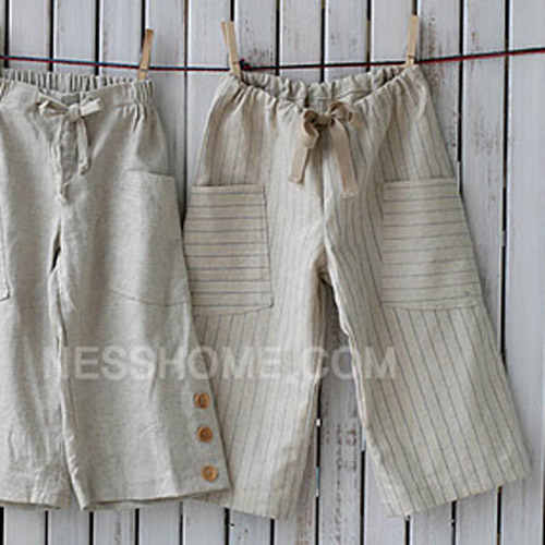 NE/pattern - Pants 01] Easy Wide Pants Kids