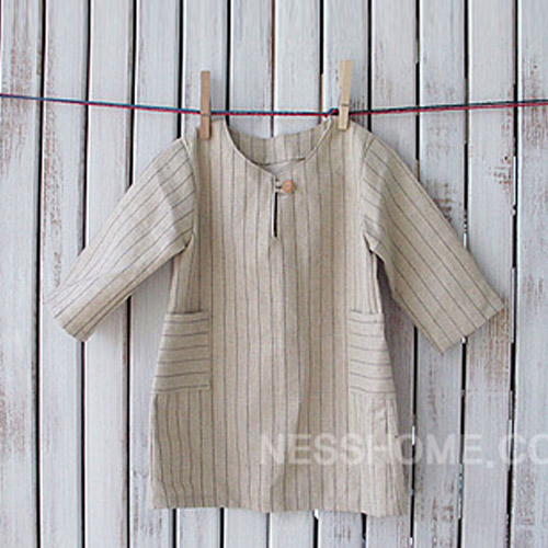 NE/pattern - Dress 01] Dress Square Pocket Kids Pattern