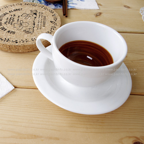 DL-카푸치노 커피잔