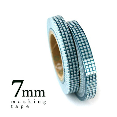 IN.[P21]Green Check Masking Tape