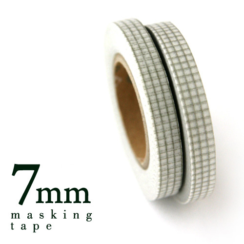 IN.[P22]Khakicheck-7mm Masking Tape