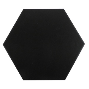 [무료배송]단색 블랙 육각타일(200x230mm)(20장/약0.7헤베)