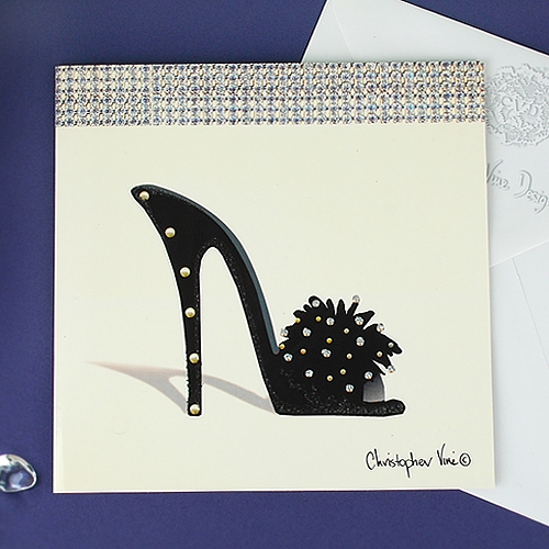 Card - Black Shoe