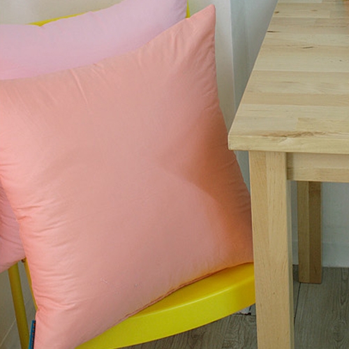 rose pink cushion