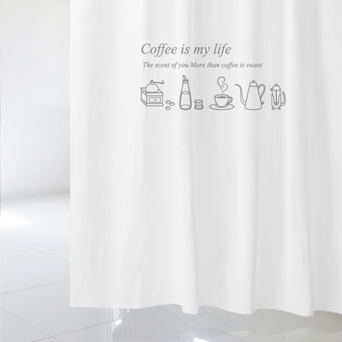 [샤워 커튼]커피 라이프02