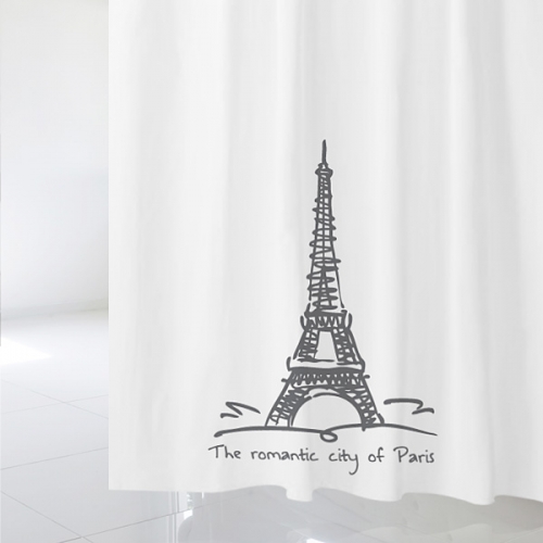 [샤워 커튼]프랑스 에펠타워
