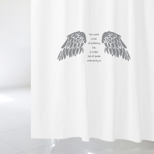 [샤워 커튼]작은 천사의 날개