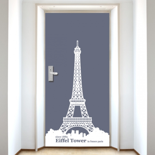 DS20[현관문 시트]프랑스 파리 에펠 타워