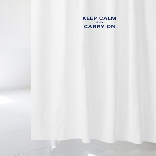 SC152[샤워 커튼]KEEP CALM AND CARRY ON