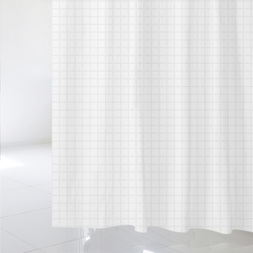 SC505[샤워 커튼]정사각형 벽 타일 패턴