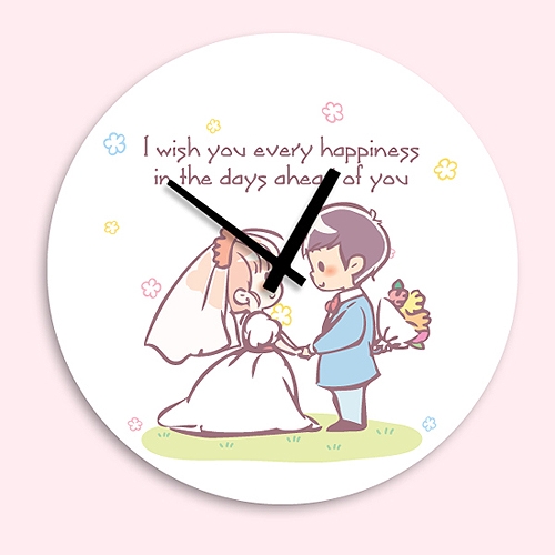 [디자인 시계]나의 사랑,나의 신부
