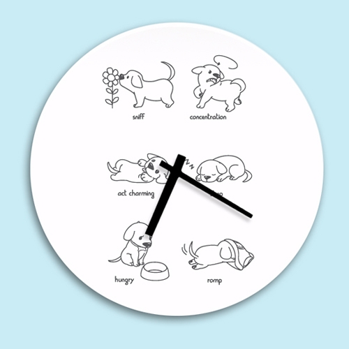 [디자인 시계]몽실이의 하루
