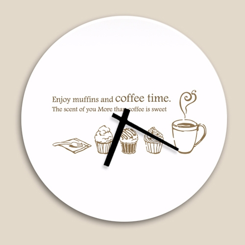 [디자인 시계]커피향보다