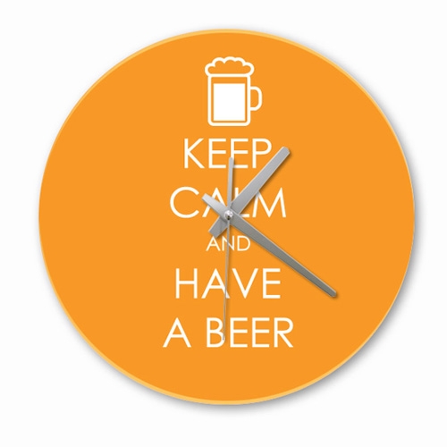 [디자인 시계]keep beer