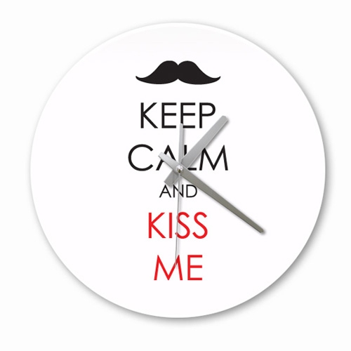 [디자인 시계]keep kiss me