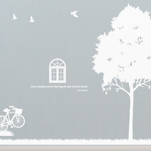 [나무] 스위트 트리 - 자전거 & 창문