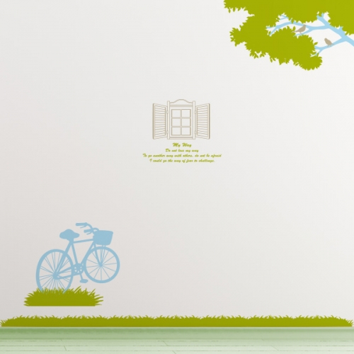 [나무] 북유럽 스타일 스위트 트리 사이드 - 마이웨이 & 자전거