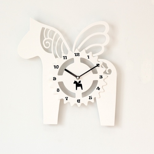 플라잉 목마 시계 (2color)