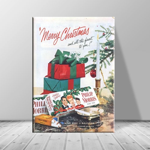 크리스마스 캔버스 빈티지 선물 포스터 ch-184