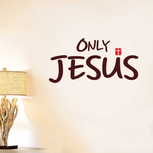 [리빙말씀스티커]Only Jesus-LWS