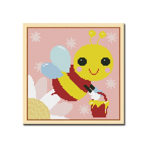 DIY 액자형 보석십자수_[D204] 꿀벌의 비행