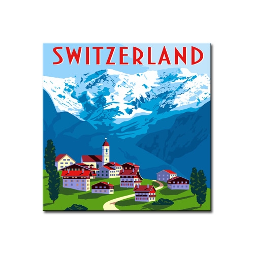 DIY 명화그리기 _ [B02] Switzerland_스위스