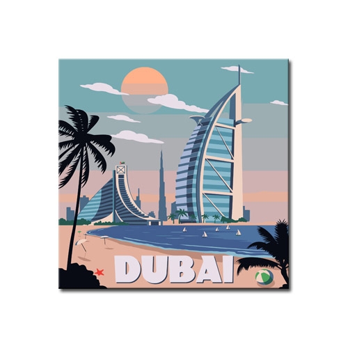 DIY 명화그리기 _ [B04] Dubai_두바이