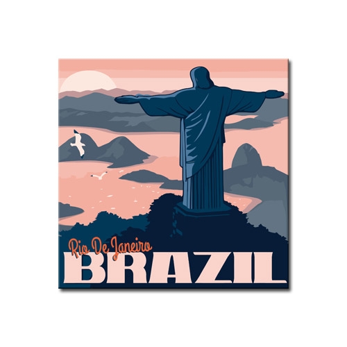 DIY 명화그리기 _ [B18] Brazil_브라질