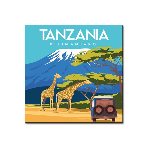 DIY 명화그리기 _ [B34] Tanzania_탄자니아