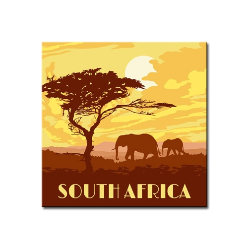 DIY 명화그리기 _ [B35] South Africa_남아프리카