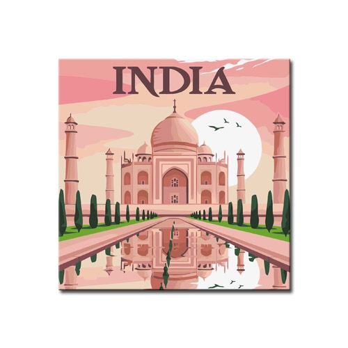 DIY 명화그리기 _ [B38] India_인도