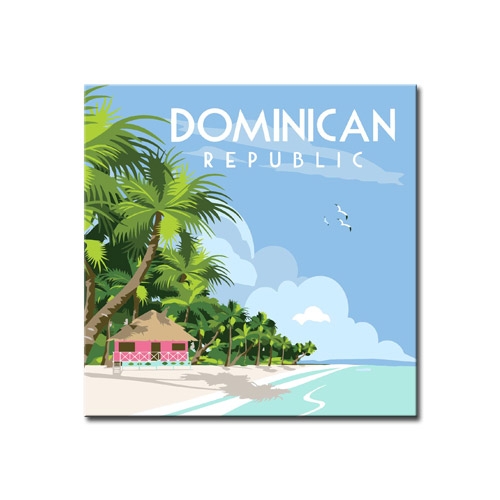 DIY 명화그리기 _ [B40] Dominican Republic_도미니카