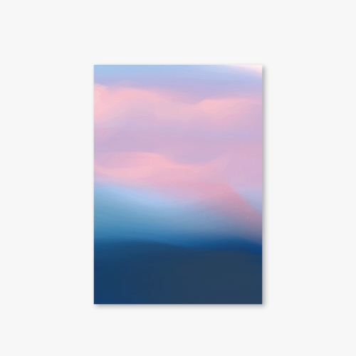 [Nature Watercolor Series] Type D - Pink Sky