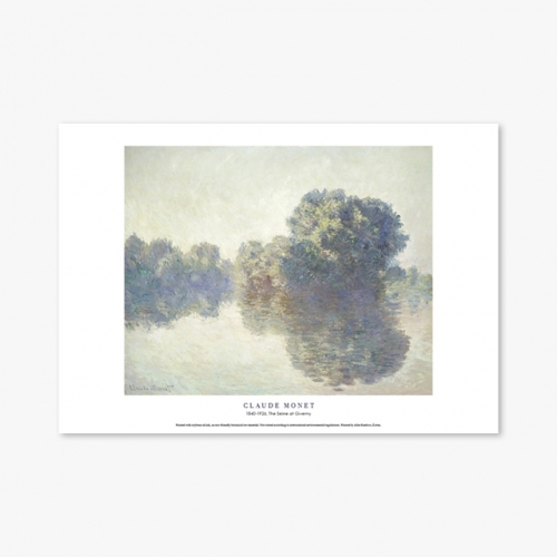 [명화포스터] Claude Monet_The Seine at Giverny - 클로드 모네 034