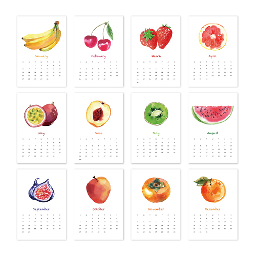 [2022 달력]  16 - Fruits