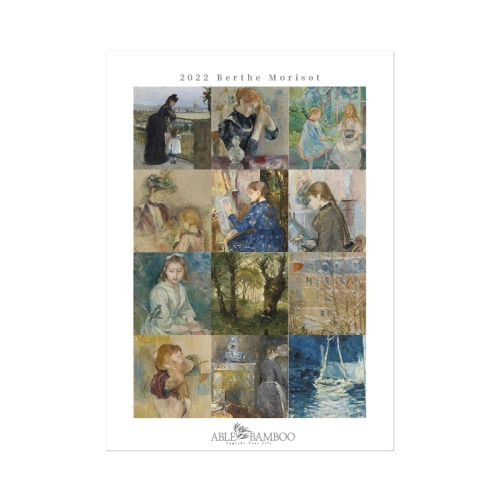 [2022 명화 캘린더] Berthe Morisot 베르트 모리조 Type B