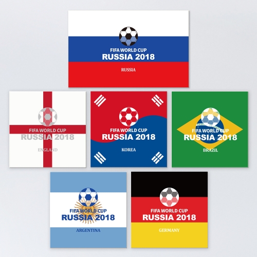 러시아 월드컵 기념 캔버스 액자