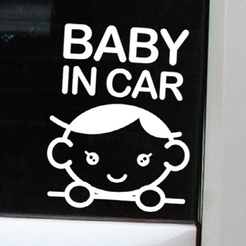Baby in car 09