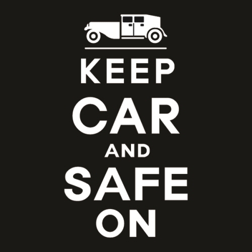 자동차스티커_keep car & safe on