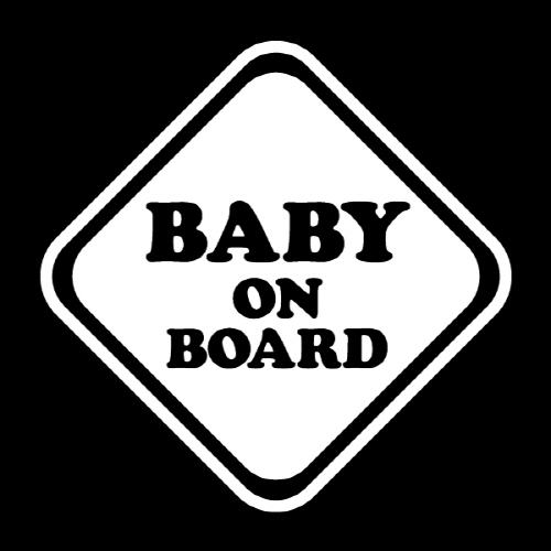 자동차스티커_Baby on Board 01