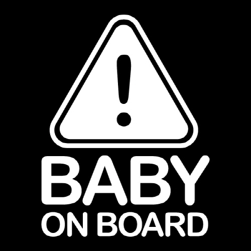자동차스티커_Baby on Board 02