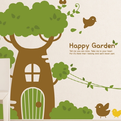 포인트스티커_Happy Garden
