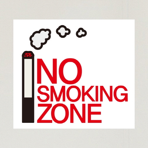 금연스티커_사인 NO SMOKING ZONE(칼라)1