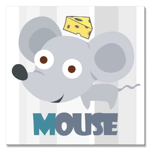 CAS-27-마우스(쥐)-캔버스 아트
