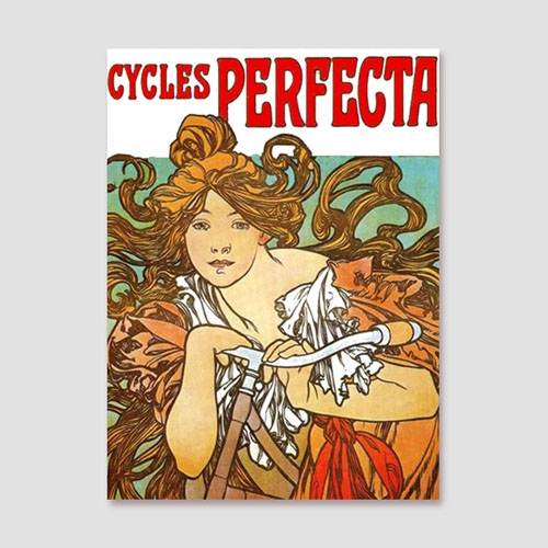 CAS307-빈티지포스터-무하-Cycle Perfecta