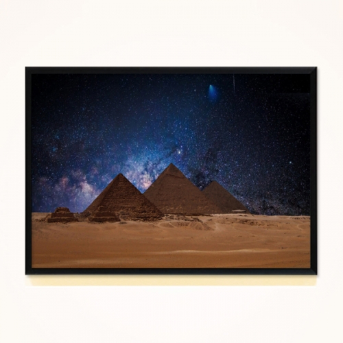 FA287 이집트 은하수 속의 피라미드 대형액자 북유럽풍액자